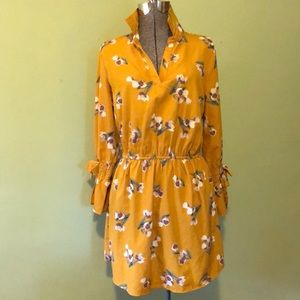 Hint of Blush Yellow Dress (4)